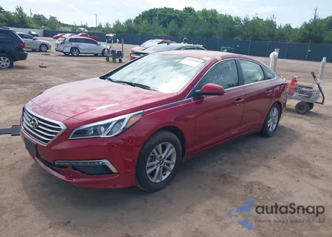 2015 Hyundai Sonata Se z USA, uszkodzony, nr VIN 5NPE24AF5FH252185